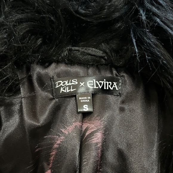 New Leopard Faux Fur with Mongolian trim - Picture 4 of 4